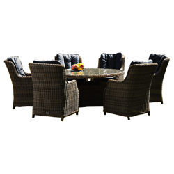 Royalcraft Wentworth 6-Seater Outdoor Dining Set